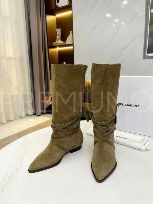 Isabel Marant сапоги замшевые PR186472 3