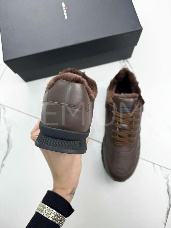 Kiton кроссовки с мехом PR331378 5