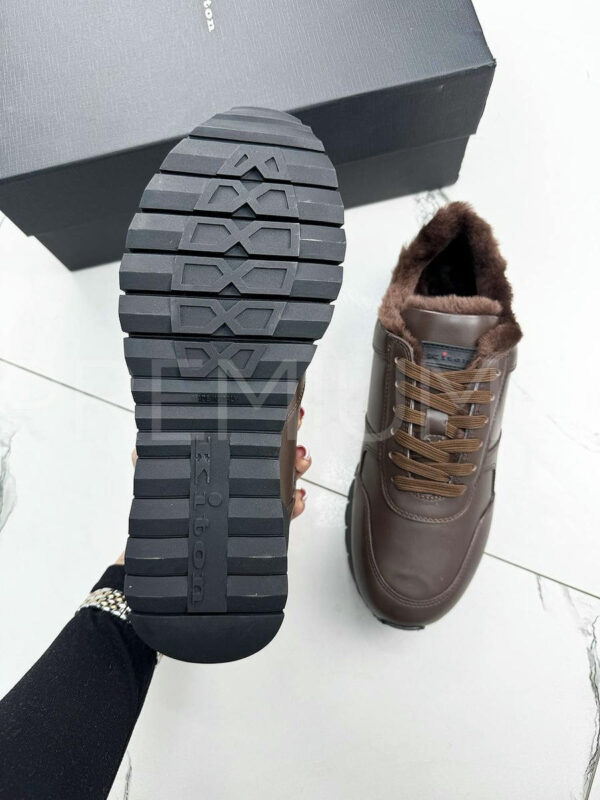 Kiton кроссовки с мехом PR331378 6