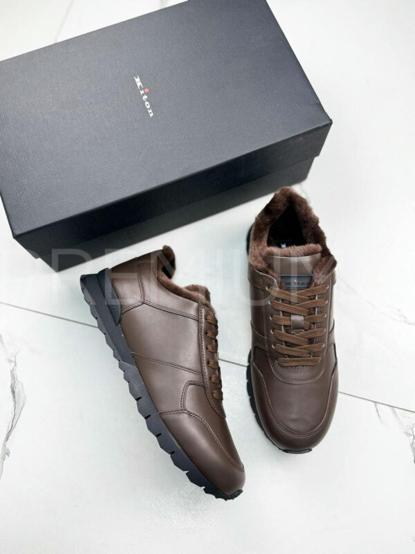 Kiton кроссовки с мехом PR331378 2