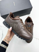 Kiton кроссовки с мехом PR331378 9