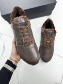Kiton кроссовки с мехом PR331378 10