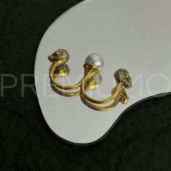 Alexander McQueen кольцо PR178951 2