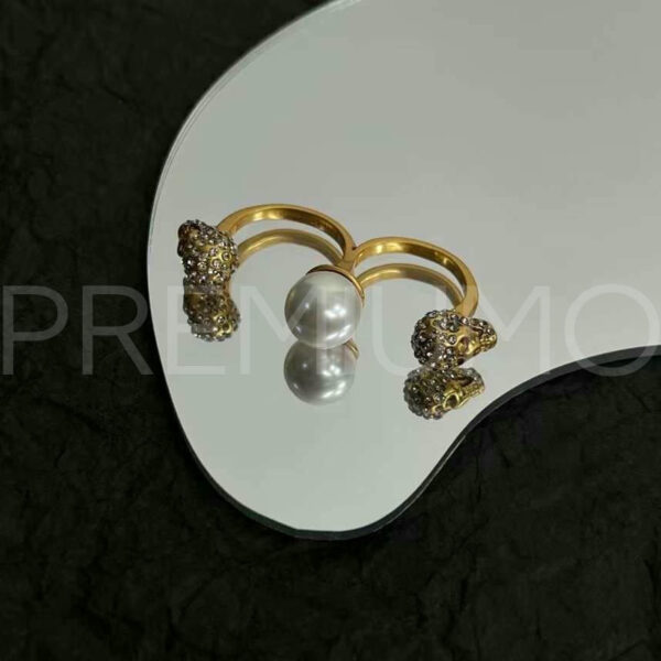Alexander McQueen кольцо PR178951 3