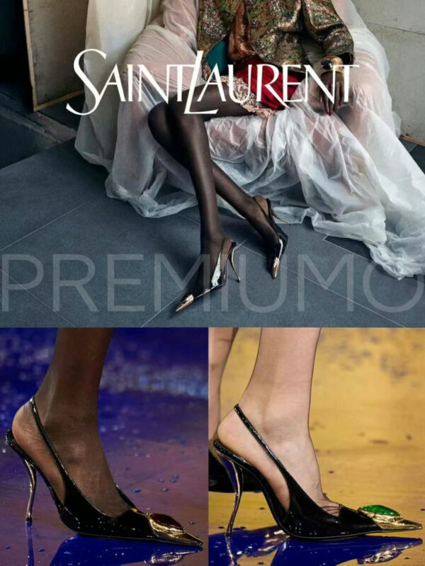 Yves Saint Laurent туфли PR715130 8