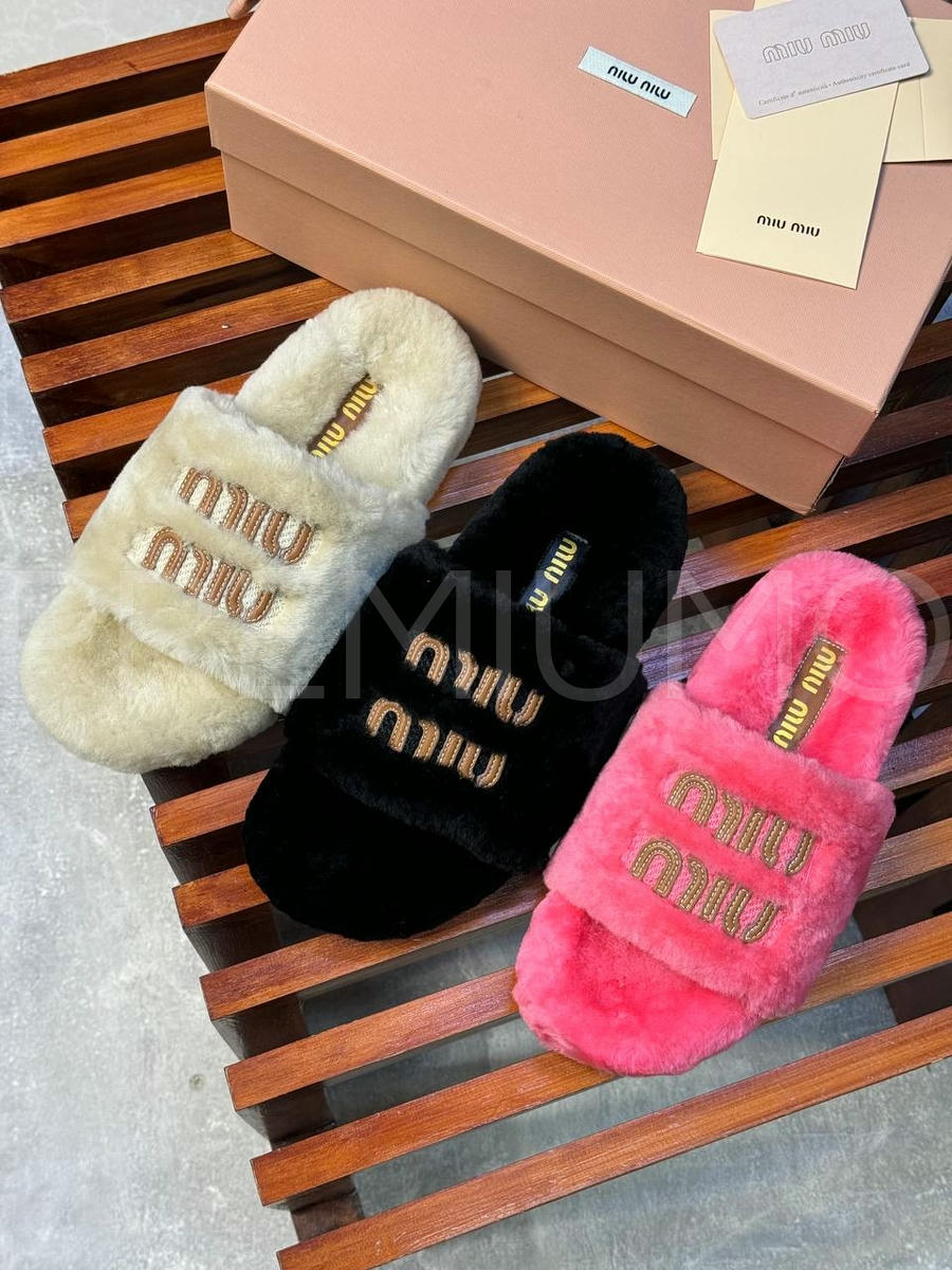 Miu Miu шлепанцы PR281159 11 Miu Miu шлепанцы PR281159 11