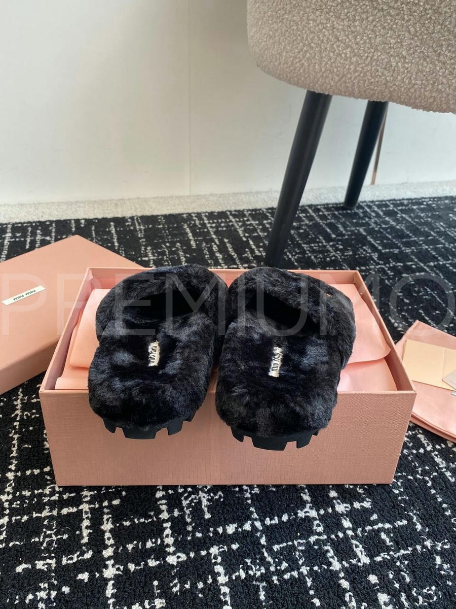 Miu Miu шлепанцы PR281159 9 Miu Miu шлепанцы PR281159 9