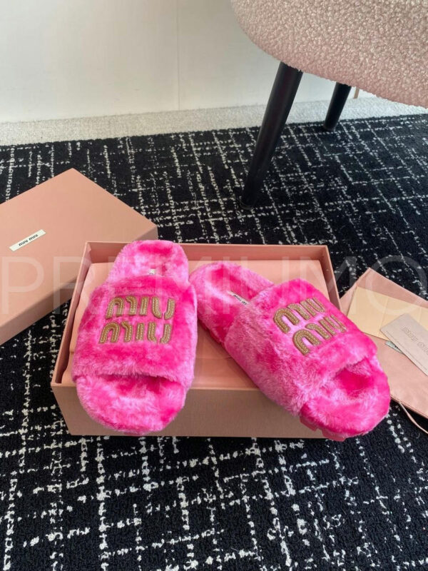 Miu Miu шлепанцы PR755652 5