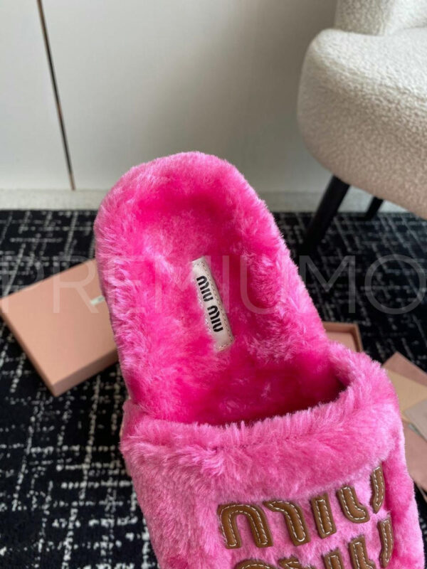 Miu Miu шлепанцы PR755652 7