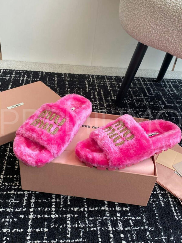 Miu Miu шлепанцы PR755652 4