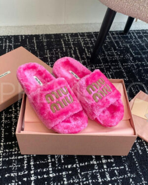 Miu Miu шлепанцы PR755652