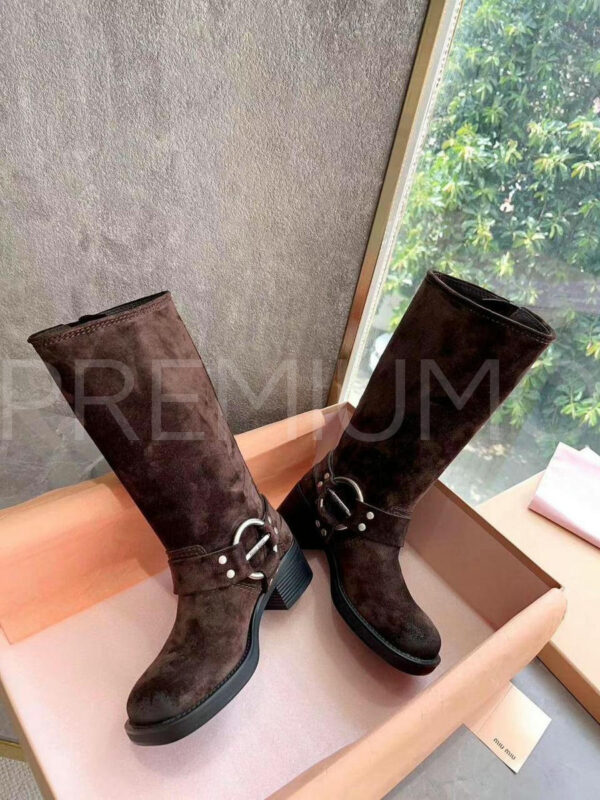 Miu Miu сапоги PR907445 3