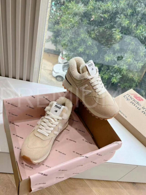 Miu Miu & New Balance кроссовки PR396801 3