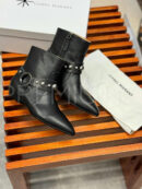 Isabel Marant кожаные черные сапоги PR546046 5