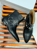 Isabel Marant кожаные черные сапоги PR546046 8