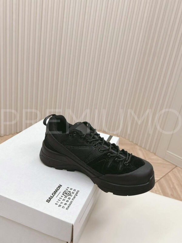 Maison Margiela & SALOMON кроссовки черные трендовые PR575085 3