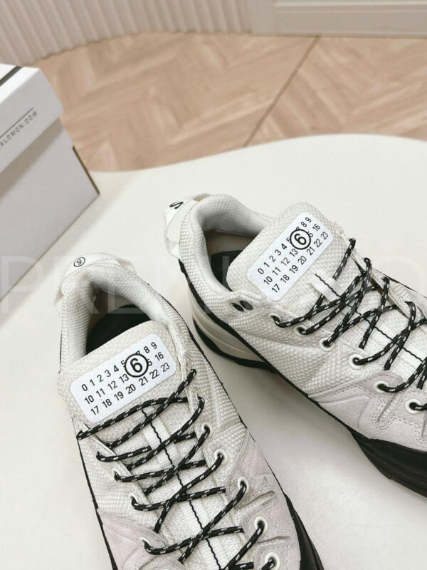 Maison Margiela & SALOMON кроссовки белые PR336972 7