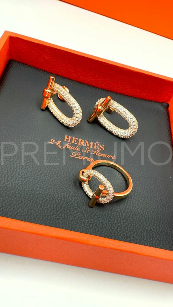 Hermes серьги PR326337 3