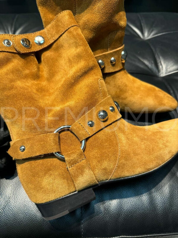Isabel Marant сапоги коричневые замшевые PR262578 3