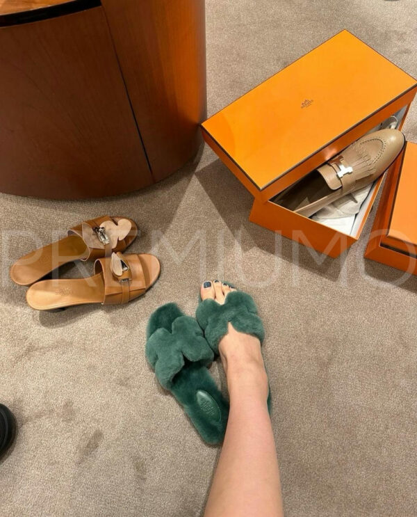 Hermes шлепанцы PR120847 7