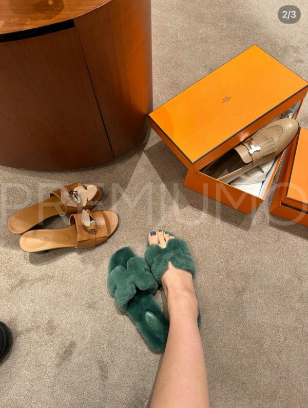 Hermes шлепанцы PR120847 3