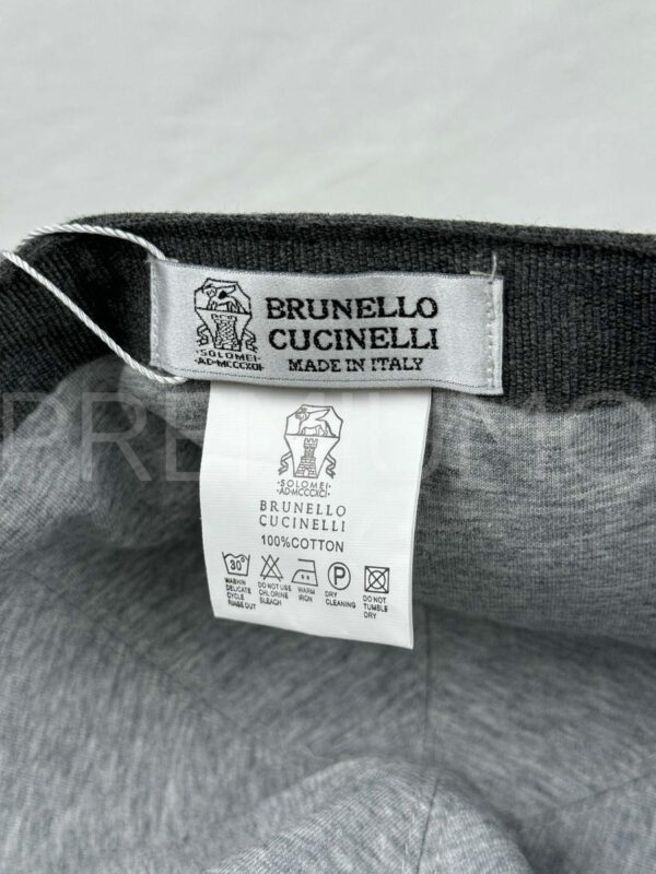 Brunello Cucinelli бейсболка PR774772 6