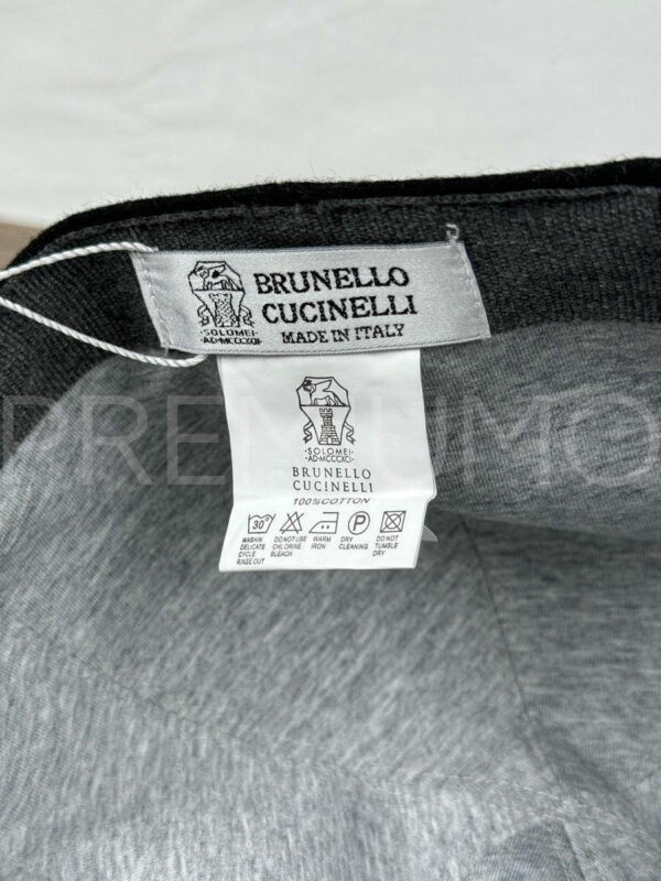 Brunello Cucinelli бейсболка PR399495 4