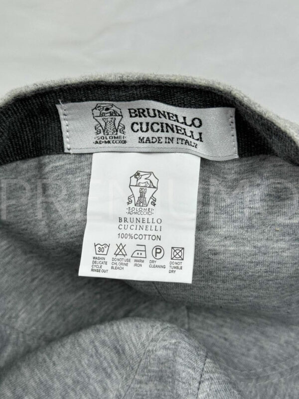 Brunello Cucinelli бейсболка PR822925 7
