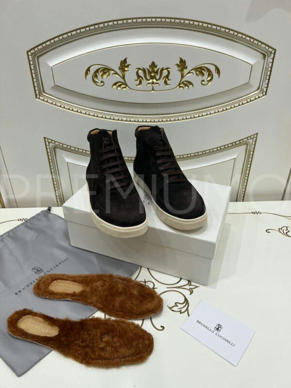 Brunello Cucinelli кроссовки PR654869 3