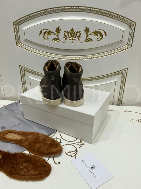 Brunello Cucinelli кроссовки PR168471 5