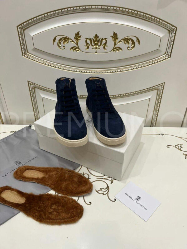 Brunello Cucinelli кроссовки PR525339 4