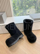 Balenciaga WOMEN’S ALASKA FUR BOOTIE черные угги трендовые PR674201 7