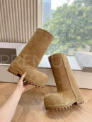 Balenciaga WOMEN’S ALASKA FUR BOOTIE угги трендовые PR138031 7