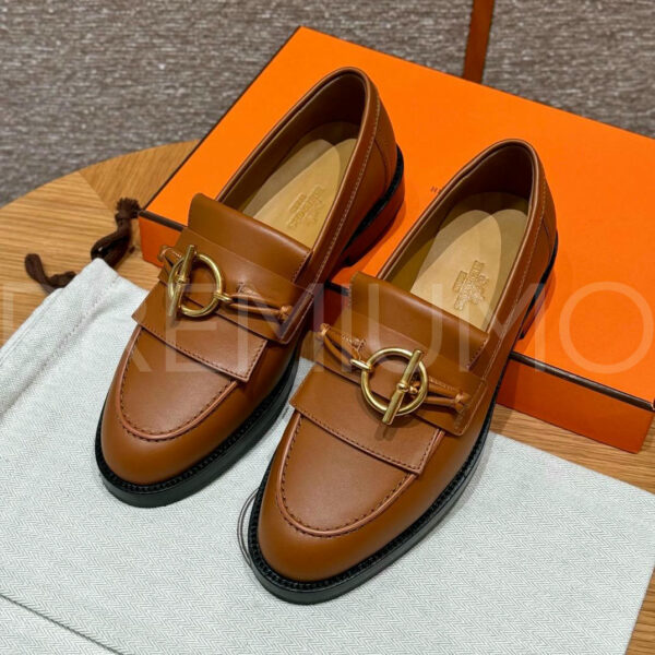 Hermes лоферы PR876386