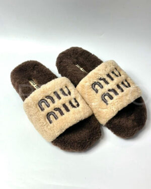 Miu Miu шлепанцы PR779398