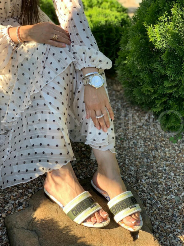 Christian Dior шлепанцы PR561686 2