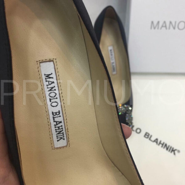 Manolo Blahnik туфли атласные PR7867PX 11