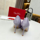 Roger Vivier RV Bouquet Strass Buckle Pumps in Satin туфли PR126958 13