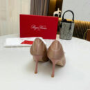 Roger Vivier RV Bouquet Strass Buckle Pumps in Satin туфли PR860589 14