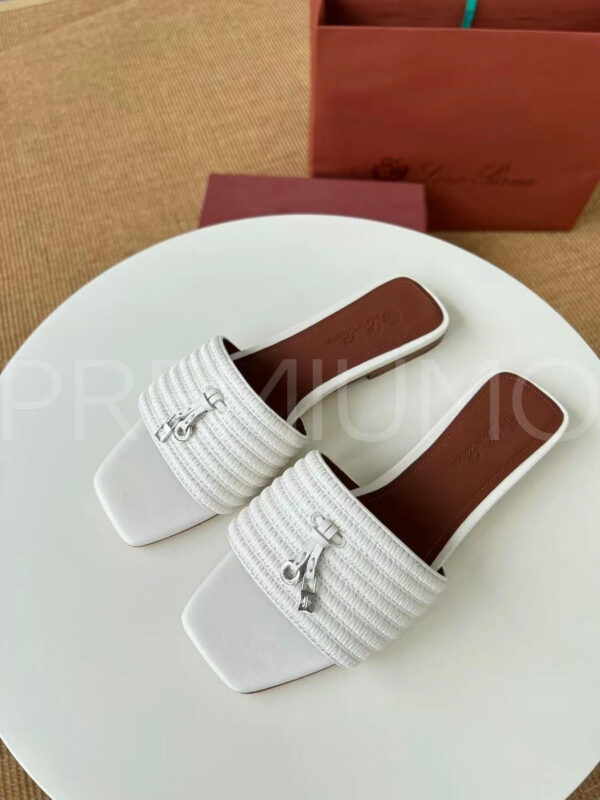 Loro Piana шлепанцы PR805553 3