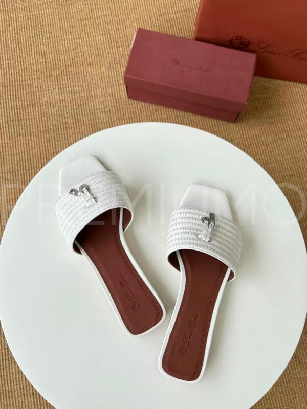 Loro Piana шлепанцы PR805553 4