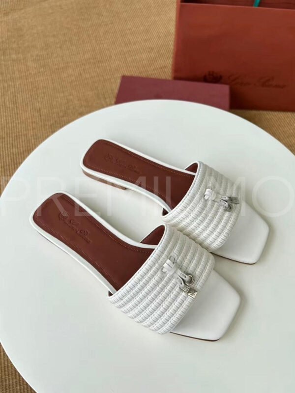 Loro Piana шлепанцы PR805553 7