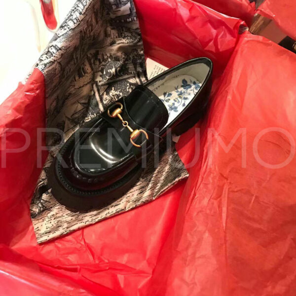 Gucci лоферы PR734881 3