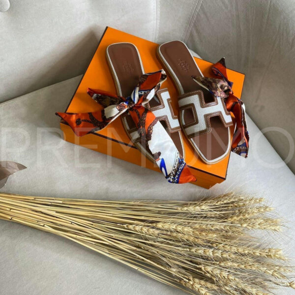 Hermes шлепанцы PR712071 4