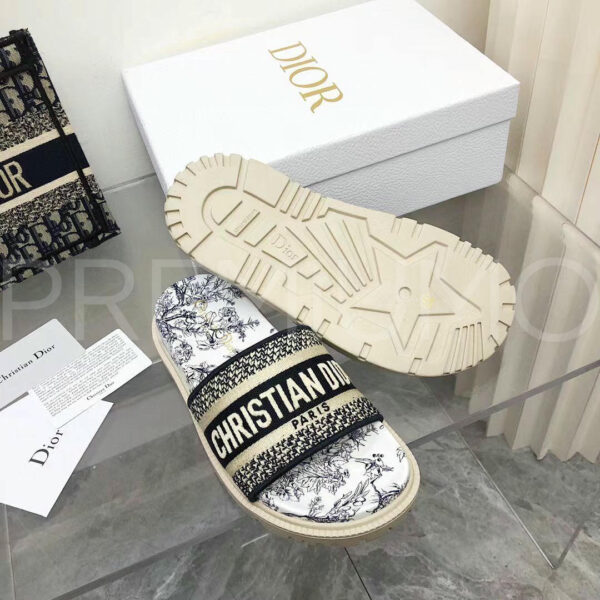 Christian Dior шлепанцы PR488981 8