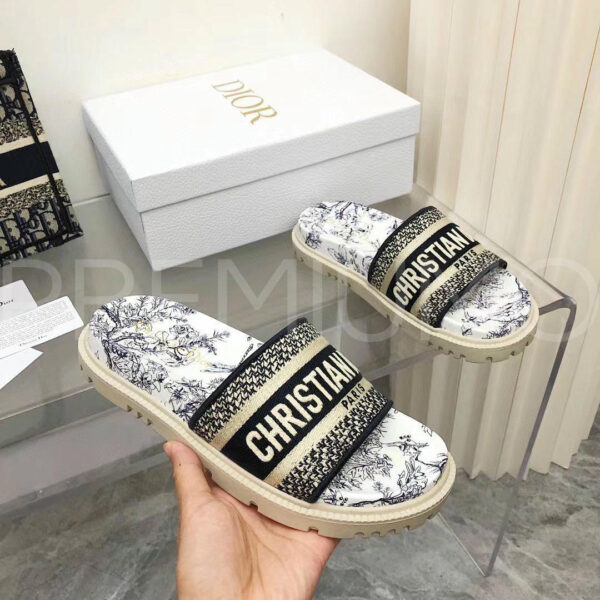 Christian Dior шлепанцы PR488981 2