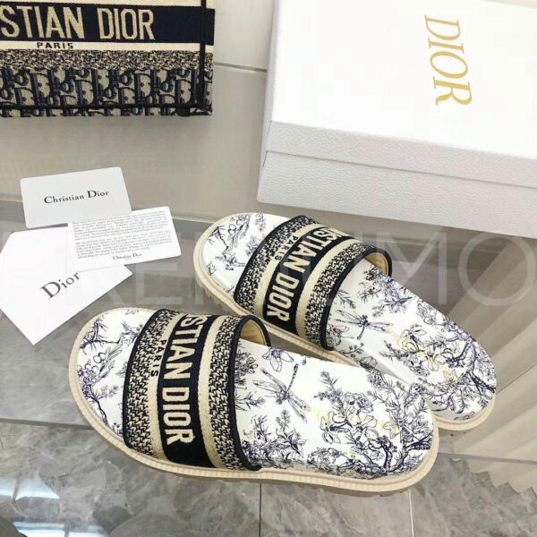 Christian Dior шлепанцы PR488981 5