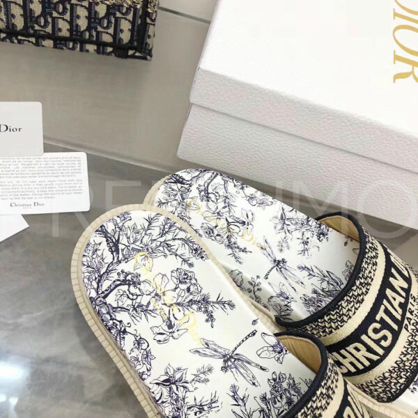 Christian Dior шлепанцы PR488981 9
