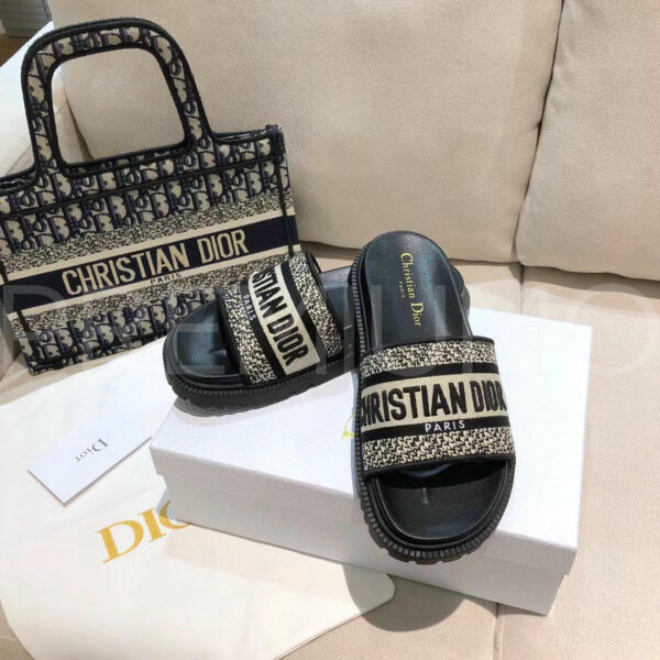 Christian Dior шлепанцы PR610867 4