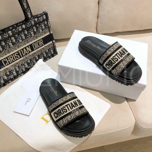 Christian Dior шлепанцы PR610867 2